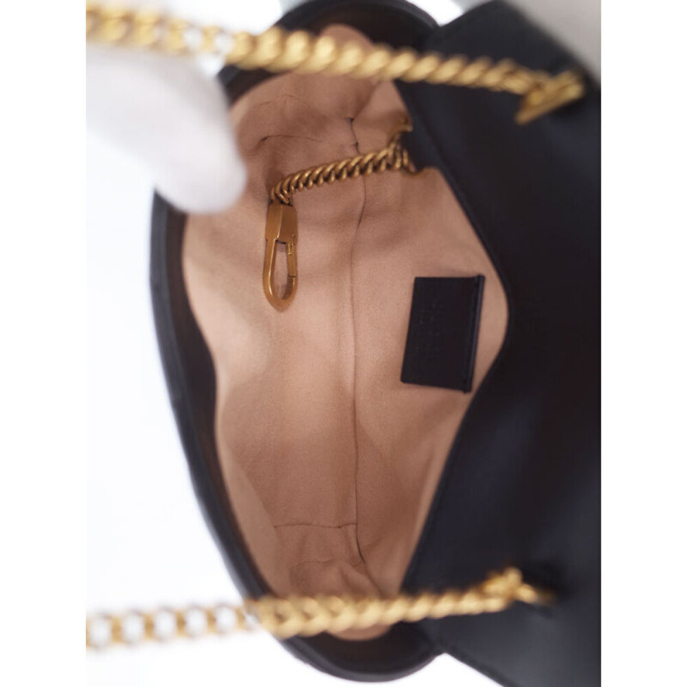 Gucci GG Leather Bag Marmont Super Shoulder Quilted - Picture 3 of 5